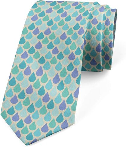 Ambesonne Multicolor Modern Men's Tie in Saudi Arabia