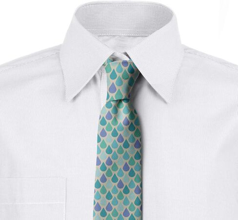 Ambesonne Multicolor Modern Men's Tie in Saudi Arabia