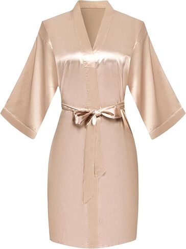 Wedding Robe 2sets Silky Bridesmaid Mother of The Bride Groom Robes Wedding Day Bathrobe Getting Ready in Saudi Arabia
