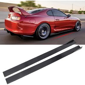 New Rocker Panels 6PCs Universal Car Body Styling Side Skirts Left/Right Rocker Splitters Diffuser Winglet Wings Bumper Kit