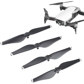 شفرات مراوح CamKix البديلة المتوافقة مع DJI Mavic Air - 4 شفرات أو 8 شفرات (أسود) (8 شفرات - مجموعتان (أسود))