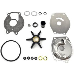 99157T2 Upper Water Pump Repair Kit for Mercury Bigfoot 4 troke Outboard 8 9.9 13.5 15 18 20 25 HP Boat Motor Parts Replacement 46-55157T2