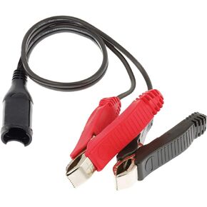 TECMATE Optimate Cable O-14, Battery Clips with Fuse, powersport