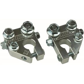 Moroso 74098 Battery Terminal, Multi Power Block, SAE/JIS in Silver