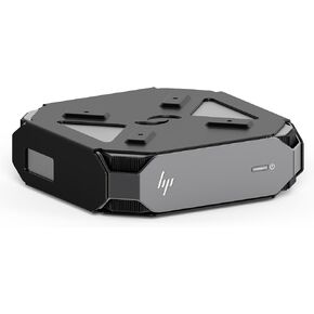 HumanCentric Dual VESA Sleeve Compatible with HP Z2 G4/G5 Mini PC, VESA Mount Between a Monitor Arm and a Monitor, Under Desk or on a Wall, Z2 G4 and Z2 G5 Mini PC Mount Bracket