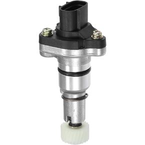 Motoforti Speed Sensor, Transmission Vehicle Speed Sensor, for Toyota MR2 1991-1995, Plastic Metal, No.8318112050, Black Silver Tone
