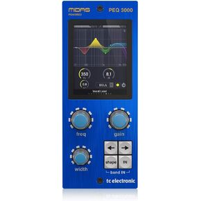 TC Electronic PEQ 3000-DT Midas-Powered Parametric Channel EQ Plug-In with Optional Analog-Feel Desktop Interface
