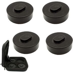 4X Jack Pad Adapter for Porsche Boxster & Cayman 718 911 964 991 993 996 997, Floor Jack Rubber Pads Support Point Jacking Puck Frame Rail Protector