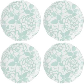 BM COTTAGE DW ACCENT PLATES S/4 SAGE