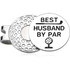 Valentines Day Gifts for Him Golf Gifts for Men Golf Ball Marker Fathers Day for Men Husband Father Gifts from Wife 11 Year Anniversary Steel Gifts for Him Wedding Engagement Gifts for Groom