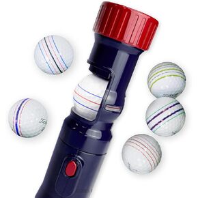 Penta AUTO Liner Golf Ball Marker Kit - 360-Degree Automatic Stencils - Men's Clearance Accessories with Line Tools and Bag - Ultimate Golfing Essentials for Precision Putting (Up to 5 Lines)