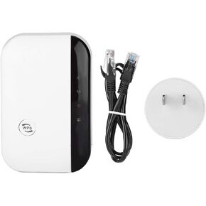 WiFi Range Extender Up to 300M AP/Relay Mode Mini WiFi Access Point Reapter Signal Booster Internet Amplifier 2.4GHz-2.4835GHz Fast Data Transmission with WPS Encryption(US Plug)