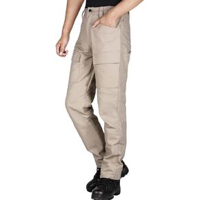 Men's Ripstop Cargo Pants Relaxed Fit Tactical Pants for Men Outdoor Waterproof Hiking Pants with Multi Pockets
