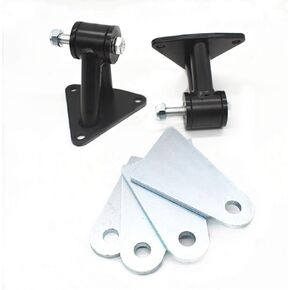 Weld-In Engine Motor Mount Kit fit for Chevy SBC/BBC Big Small Block 350 396 454 Set of 2