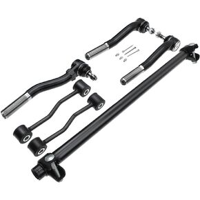 A-Premium Set of 6, Front Sway Bar Link, Lower Ball Joint, Inner Outer Lower Outer Tie Rod End, Compatible with Jeep WJ Series - Grand Cherokee 1999 2000 2001 2002 2003 2004