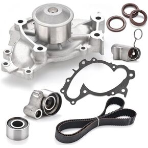 طقم حزام توقيت المحرك مع مضخة مياه TKT-026 متوافق مع 2001-2010 هايلاندر Ca-mry سيينا سولارا Le-xus ES300 RX330 3.0L 1MZFE/3.3L 3MZFE V6 DOHC 24V in Kuwait