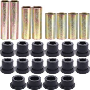 MOTOKU Front Lower Spring and Front Upper A Arm Suspension for Club Car DS Urethane Bushing Kits 1016346 Inner Outer Bronze Sleeve 1016349 1016350