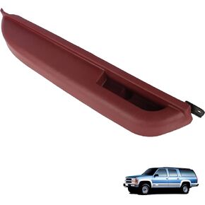 munirater Front Driver Side Door Armrest (Red) Replacement for 1990-1994 Truck SUV 15691217