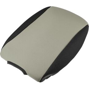 Center Console Lid Armrest Cover - Car Center Armrest Cover Skin - for JEEP Wrangler 2011-2018 Neoprene Black Brown - 1 Pc