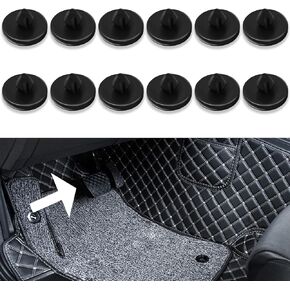12 Picese Brake Pedal Stop Pads, Brake Clutch Pedal Stop Pads, Car Brake Light Switch Stopper, Automotive Clutch Pedal Stopper, Brake Pedal Pad Suitable for Most Cars