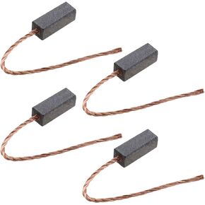 2 Pairs Of Motor Carbon Brushes 5mm x 5mm x 13mm with Copper Wire 12-24V for ABS Pump L5-5H 91K Motor B20 Vehicles Pump Windscreen Wiper Window Roller