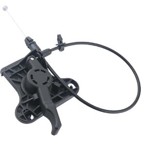 Hood Catch Release Lever Cable Secondary Compatible with Chrysler 200 2015 2016 2017 Replaces 68143723AB Hood Latch Release Handle
