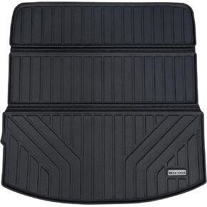 Cargo Liner Custom Fit for 2024 Mazda CX-90 (Big Trunk Mat（3rd Row Recline）,TPE All Weather Trunk Mat Accessories, Waterproof Rear Cargo Mat Easy to Clean for 2024 Mazda CX90