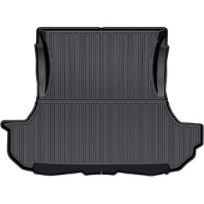 T TGBROS Cargo Mat Custom Fit for 2014-2023 Dodge Challenger All Weather Cargo Trunk Liner All-Season Trunk Mat Non-Slip Black