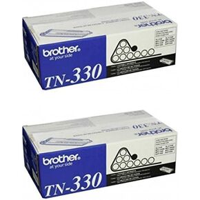 Brother Genuine TN330 Mono Laser Toner -Cartridge , Black