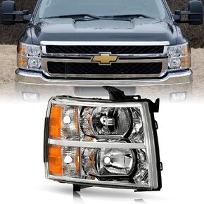 ACANII - For 2007-2013 Chevy Silverado 1500 2500HD 3500HD Replacement Headlight Headlamp - Driver Side Only