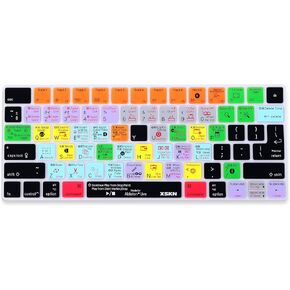 XSKN for Magic Keyboard Shortcut Ableton Live Keyboard Cover, Durable Ableton Hotkeys Silicone Keyboard Skin for Apple Magic Keyboard (MLA22LL/A, MLA22B/A)