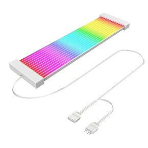 PC RGB Light Panel for PSU Cables PC RGB GPU Cable, CL200 5V 3Pin ARGB Sync PC Cables, Pefect for 6Pin 8Pin 12Pin 16Pin 24Pin PSU RGB Cable Extensions, Colorful for PC Case