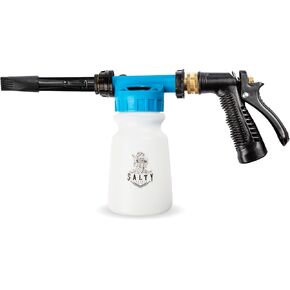 Salty Captain Hose Foam Blaster - Professional Car Wash Foam Gun with Adjustable Foaming Concentration, Scratch-Free Cleaning for Cars, Boats, Jet Skis, RVs, Foam Cannon Connects with All Garden Hoses