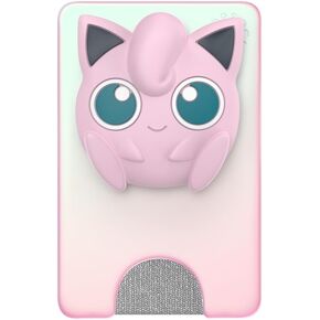PopSockets Phone Wallet with Expanding Phone Grip, Phone Card Holder, Pokemon - Jiggly Puff
