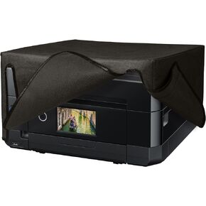 kwmobile Dust Cover Compatible with Epson Expression Premium XP-7100 - Printer Case - Fabric Protector Cover - Dark Grey