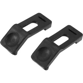 81309-HF1-750 / Rear Rack Door/Straps for Honda TRX200D 1991-1997 for Honda TRX300FW 1992-2000 / Sub-Carrier Band/Durable/Rubber / 1 Pair/Black
