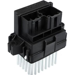 Motoforti Blower Motor Resistor, for Grand Cherokee 2011-2013, Metal, for Vehicle with Automatic Temperature Control, 68079480AA, Black