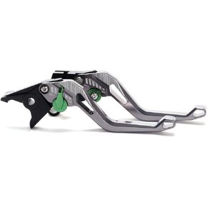 Adjustable Short Brake Clutch Levers for Kawasaki Z900/Z650 2017-2020, 1000 2015-2020, Ninja 650R/ER-6F/EX650 2017-2020