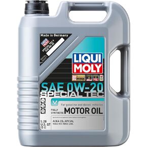 LIQUI MOLY Special Tec V SAE 0W-20 | 5 L | Synthesis technology motor oil | SKU: 20200