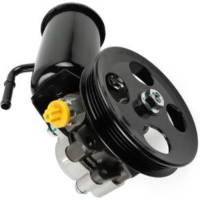 Power Steering Pump with Pulley & Reservoir 21-5229 Fits for 1995-2004 Tacoma 4Runner T100 3.4L V6 Auto Steering Pump Assembly