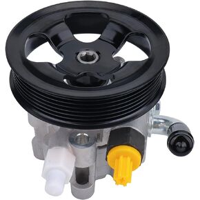 مضخة توجيه كهربائية من DRIVESTAR 21-5245 مع بولي، مختارة 2002 2003 2004 2005 2006 2007 2008 2009 لسيارة Toyota Camry 2.4L، 2002 2003 2004 2005 2006 2007 2008 لسيارة Toyota Solara 2.4L