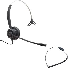 Avaya Phone Compatible XS 825 Noise Canceling Headset w/Mute - Avaya IP Phones: J139, J169, J179,1608, 1616, 9601, 9608, 9610, 9611, 9611G, 9620, 9620, 9621, 9630, 9640, 9640G, 9641, 9650, 9650C, 9670