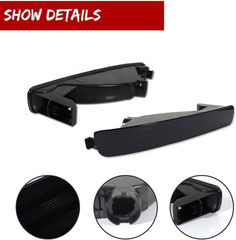 GTINTHEBOX For 1996 1997 Honda Accord عدسة مدخنة أضواء المصد الأمامي يسار يمين بدوره إشارة مصابيح وقوف السيارات مجموعة مبيت in Kuwait