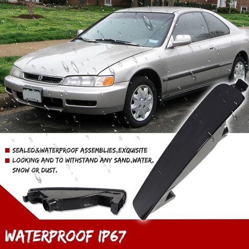 GTINTHEBOX For 1996 1997 Honda Accord عدسة مدخنة أضواء المصد الأمامي يسار يمين بدوره إشارة مصابيح وقوف السيارات مجموعة مبيت in Kuwait