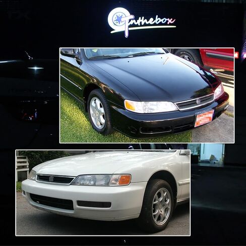 GTINTHEBOX For 1996 1997 Honda Accord عدسة مدخنة أضواء المصد الأمامي يسار يمين بدوره إشارة مصابيح وقوف السيارات مجموعة مبيت in Kuwait