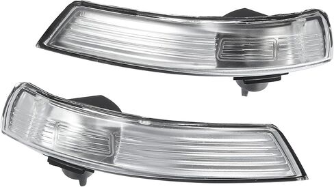 Car Rear View Mirror Indicator Turn Signal Light Housing 8M51-13B384-AA for Ford Focus Mk2 MK3 2008-2017 1 Pair in Saudi Arabia