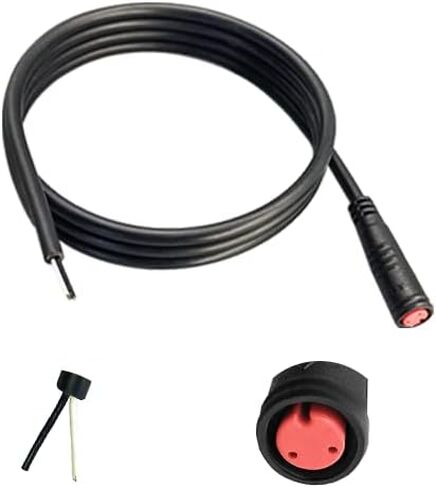MUSELK Ebike Extension Cable Julet Male/Female 2pin/3pin/4pin/5pin/6Pin DIY Waterproof Plug Cable for Electric Bicycle Display Throttle PAS Light Ebike Parts Extend Cable in Kuwait