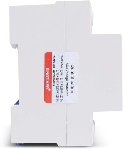 Under Voltage Relay,220V Intelligent Adjustable Over and Under Voltage Limit Current Protector Relay Reset Protector 40A in Saudi Arabia