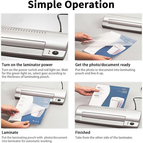 Kodak Laminating Pouches 3MIL 200 Pack 9×11.5 inches Hot Thermal Laminating Sheets, Holds 8.5×11 inches Sheets Documents, Rounded Corner. in Saudi Arabia