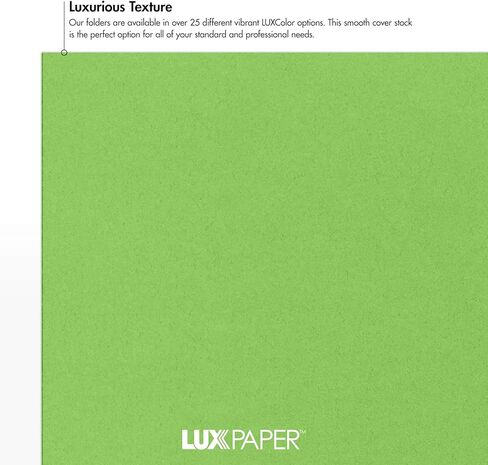LUXPaper 9" x 12" Presentation Folders | Two Pocket | Midnight Black | 100lb. Cover | 10 Qty in Kuwait